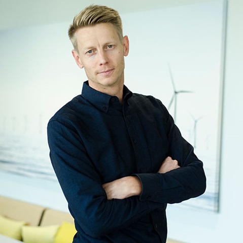 Christoffer Falk, Project manager Hydrogen på Onshore Origination & Development, RWE Renewables Sverige